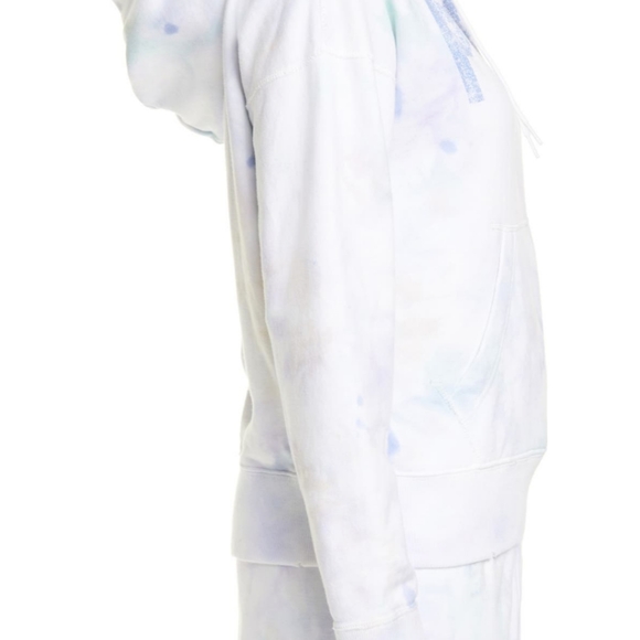 Polo Ralph Lauren Distressed Tie Dye Logo Hooded Sweatshirt - Picture 3 of 7